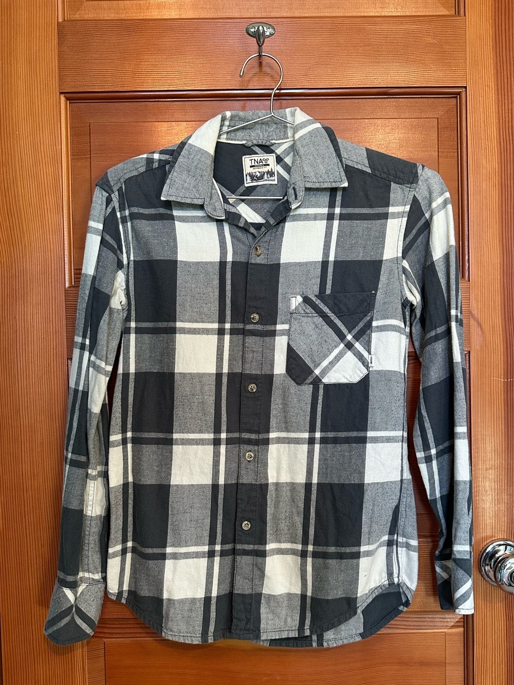 Green/Grey Aritzia Flannel